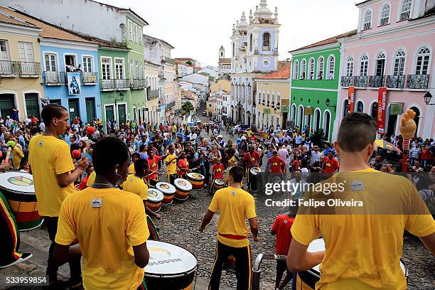 Historic Center, Pelourinho, on May 24, 2016 in Salvador, Brazil.