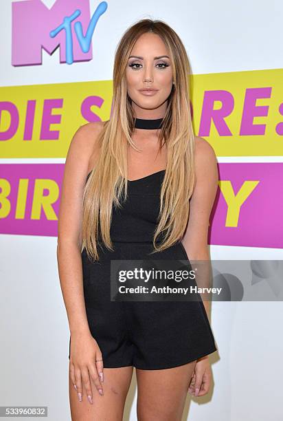 Charlotte-Letitia Crosby of Geordie Shore celebrate their fifth birthday at MTV London on May 24, 2016 in London, England.