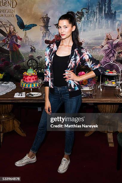 Fata Hasanovic attends the 'Alice im Wunderland - Hinter den Spiegeln' Berlin screening and presentation of the Kaviar Gauche Capsule Collection at...