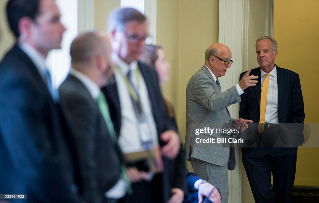 Sen. Jerry Moran and Sen. Pat Roberts