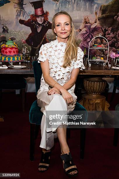 Janin Ullmann attends the 'Alice im Wunderland - Hinter den Spiegeln' Berlin screening and presentation of the Kaviar Gauche Capsule Collection at...