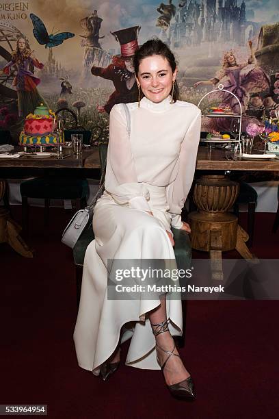 Lea van Acken attends the 'Alice im Wunderland - Hinter den Spiegeln' Berlin screening and presentation of the Kaviar Gauche Capsule Collection at...