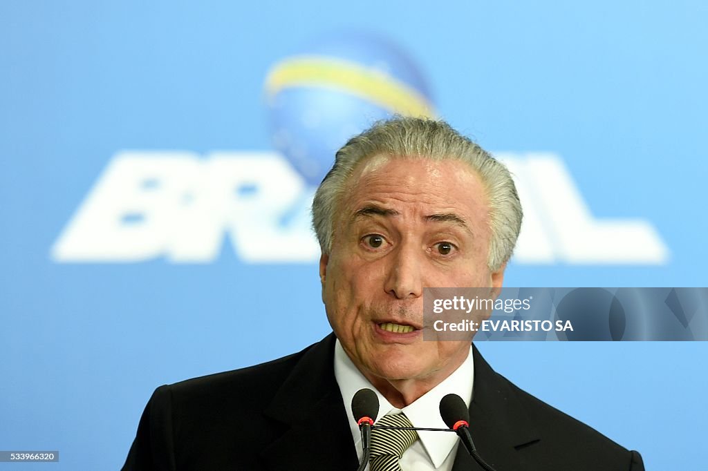 BRAZIL-POLITICS-TEMER-CALERO