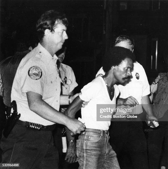 Lawrence Riots One of the few arrests that took place on Friday night after the ...