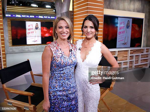 Andi Doorman is a guest on "Good Morning America," 5/24/16, airing on the Walt Disney Television via Getty Images Television Network. AMY ROBACH,...