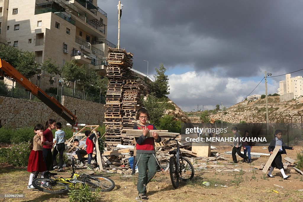 ISRAEL-PALESTINIAN-RELIGION-JUDAISM-LAG BAOMER