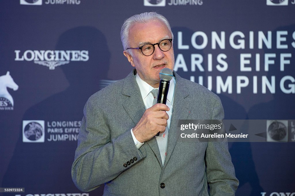 3rd Longines Paris Eiffel Jumping: Press Conference In Paris