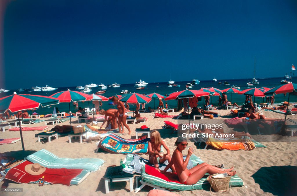 Beach At St. Tropez