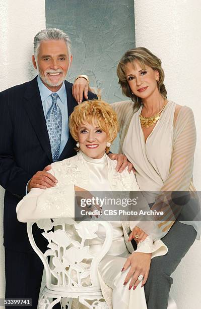 David Hedison , Jeanne Cooper and Jess Walton star in the CBS daytime drama THE YOUNG AND THE RESTLESS on the CBS Television Network.