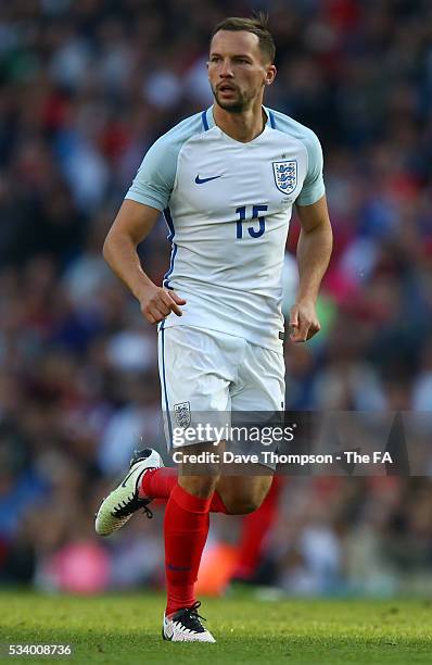 Danny Drinkwater of England during the International Friendly match between England and Turkey at the Etihad Stadium on May 22, 2016 in Manchester,...