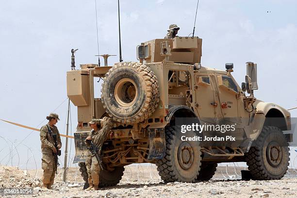 Soldiers take part as Jordan Armed Forces, U.S. Army and U.S. Marine Corps forces conduct a combined Arms Live Fire Exercise that practices the...
