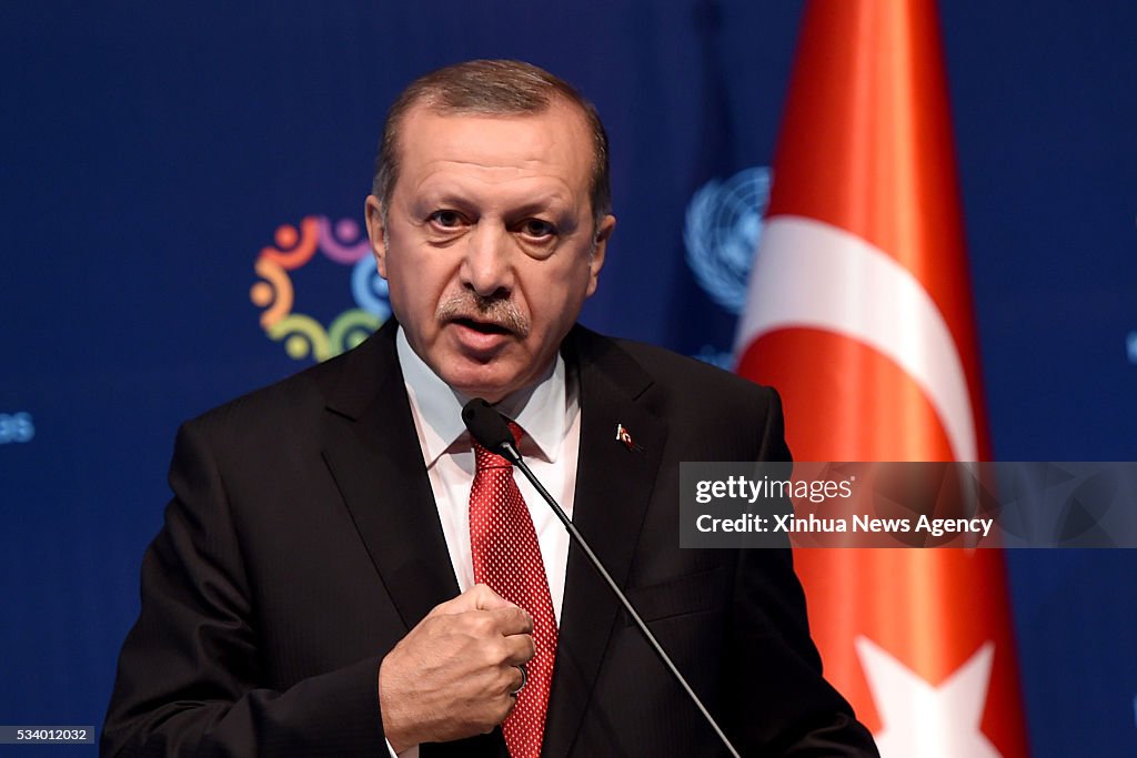 TURKEY-ISTANBUL-WORLD HUMANITARIAN SUMMIT-CLOSING-PRESS CONFERENCE