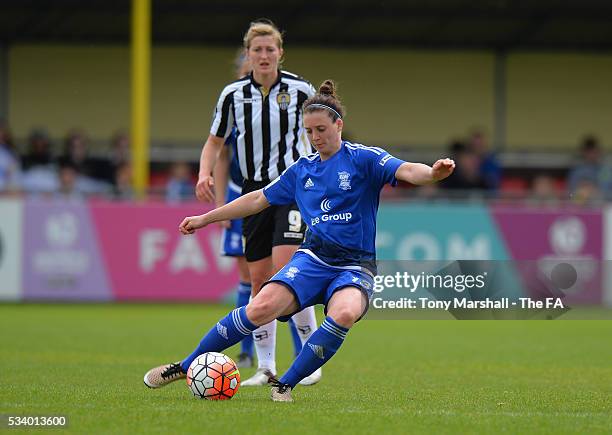 Jade Moore of Birmingham City Ladies FC during the FA WSL 1 match between Birmingham City Ladies and Notts County Ladies FC at the Automated...