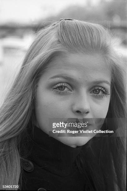 Ewa Aulin, Swedish actress. Paris, about 1965.