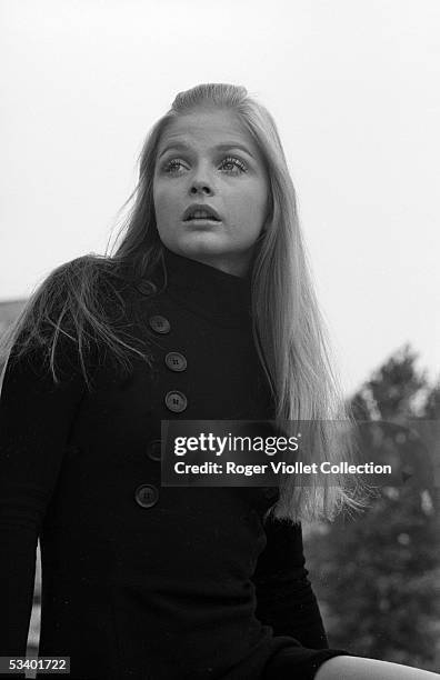 Ewa Aulin, Swedish actress. Paris, about 1965.