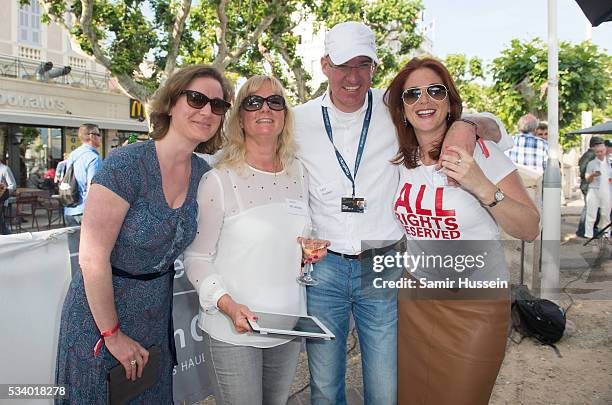 Guests attend and take part in the Jorge Gallegos Memorial - Cannes Boules Tournament 2016 hosted by Akin Gump & Fintage House on May 16, 2016 in...