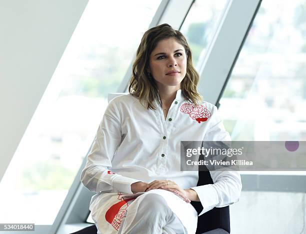 Founder and CEO, Into the Gloss and Glossier Emily Weiss speaks at the Fast Company Creativity Counter-Conference 2016 on May 24, 2016 in Los...