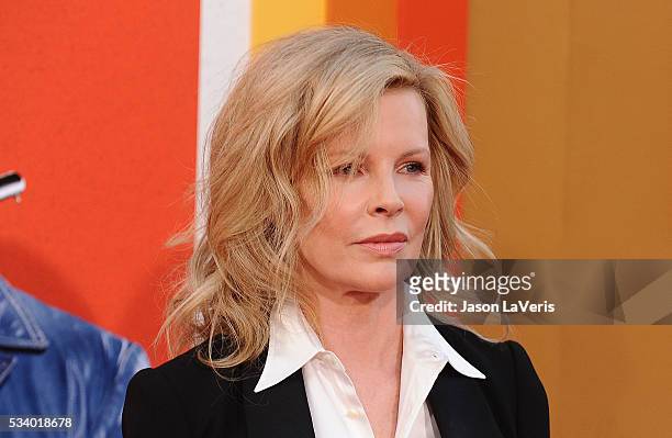 Actress Kim Basinger attends the premiere of "The Nice Guys" at TCL Chinese Theatre on May 10, 2016 in Hollywood, California.