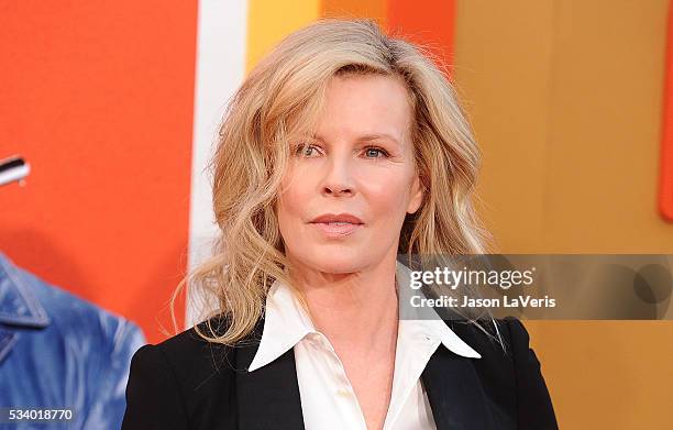 Actress Kim Basinger attends the premiere of "The Nice Guys" at TCL Chinese Theatre on May 10, 2016 in Hollywood, California.