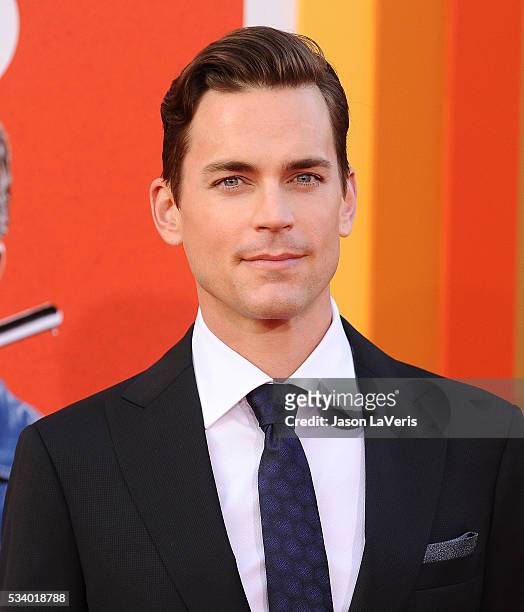 Actor Matt Bomer attends the premiere of "The Nice Guys" at TCL Chinese Theatre on May 10, 2016 in Hollywood, California.