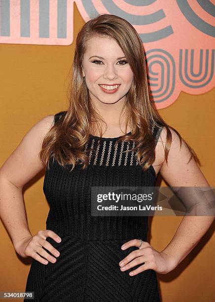 Bindi Irwin attends the premiere of "The Nice Guys" at TCL Chinese Theatre on May 10, 2016 in Hollywood, California.