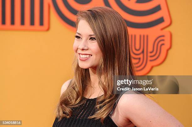 Bindi Irwin attends the premiere of "The Nice Guys" at TCL Chinese Theatre on May 10, 2016 in Hollywood, California.