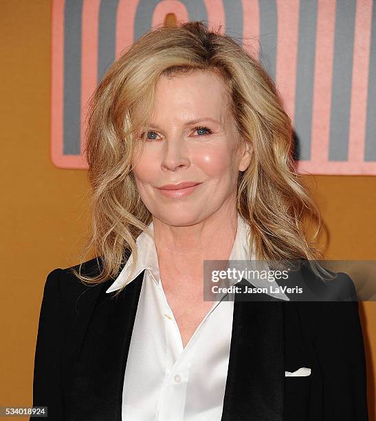 Actress Kim Basinger attends the premiere of "The Nice Guys" at TCL Chinese Theatre on May 10, 2016 in Hollywood, California.