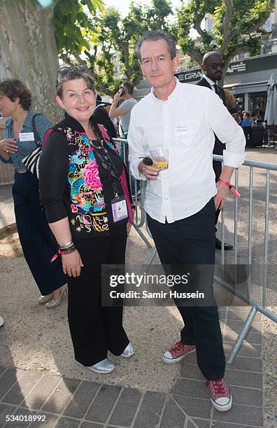 Guests attend and take part in the Jorge Gallegos Memorial - Cannes Boules Tournament 2016 hosted by Akin Gump & Fintage House on May 16, 2016 in...