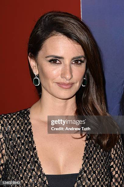 Actress Penelope Cruz attends a screening of Oscilloscope's "ma ma" hosted by The Cinema Society and Chopard at Landmark Sunshine Cinema on May 24,...