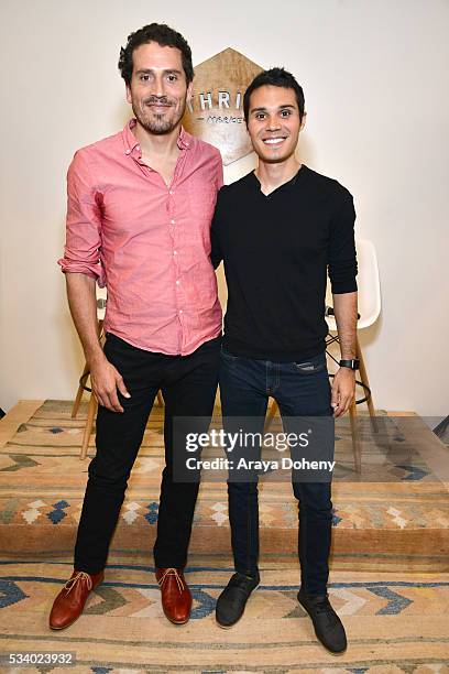 Co-CEO, Thrive Market Gunnar Lovelace and Co-CEO Thrive Market Nick Green attend Fast Company Creativity Counter-Conference 2016 at Thrive Market on...