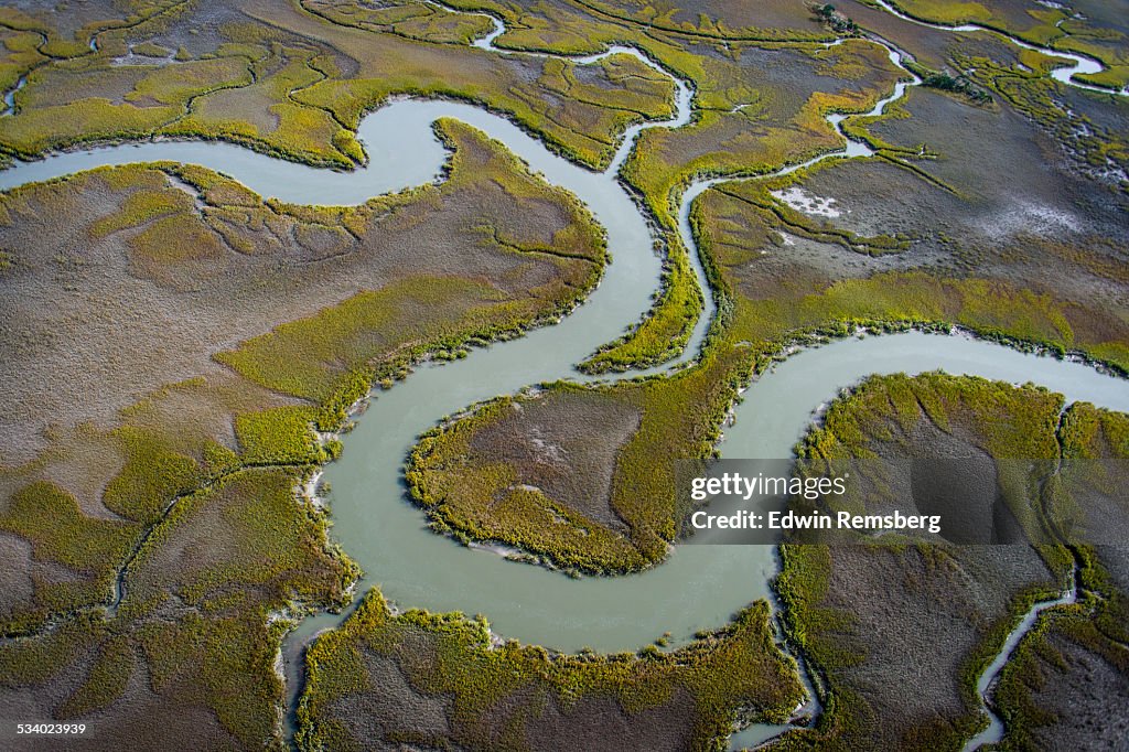 River from above