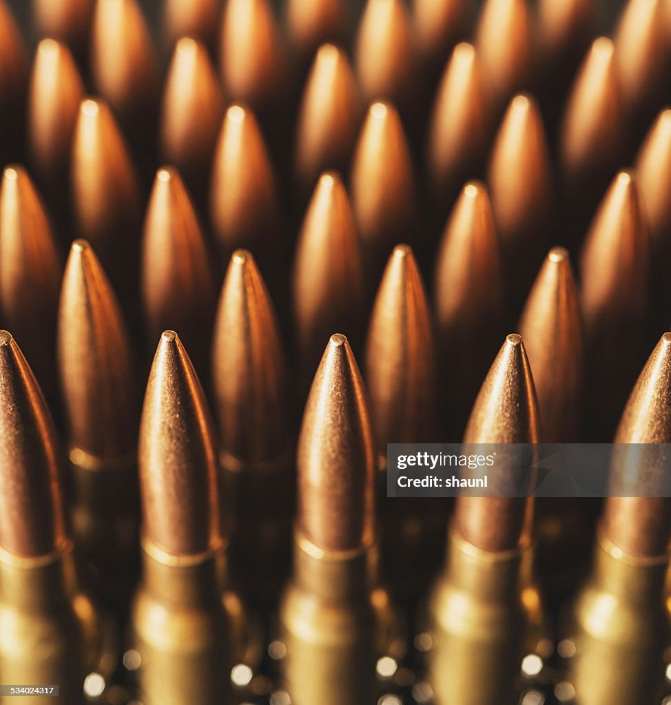 Rows of Bullets