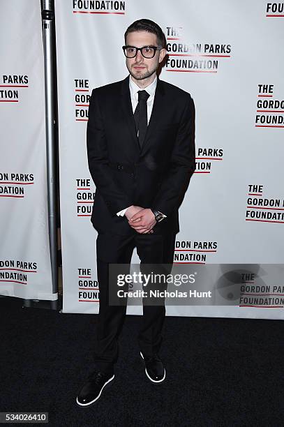 Alexander Soros attends the 2016 Gordon Parks Foundation awards dinner at Cipriani 42nd Street on May 24, 2016 in New York City.