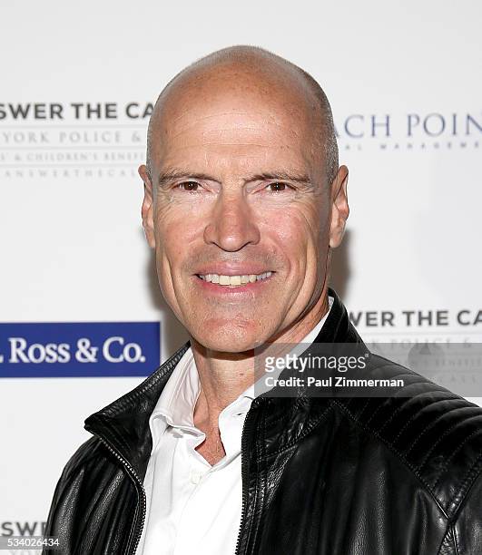 Answer the Call: Kick off to Summer Honorary Chair and former NHL player Mark Messier poses at the 4th annual New York Police and Fire Widows &...