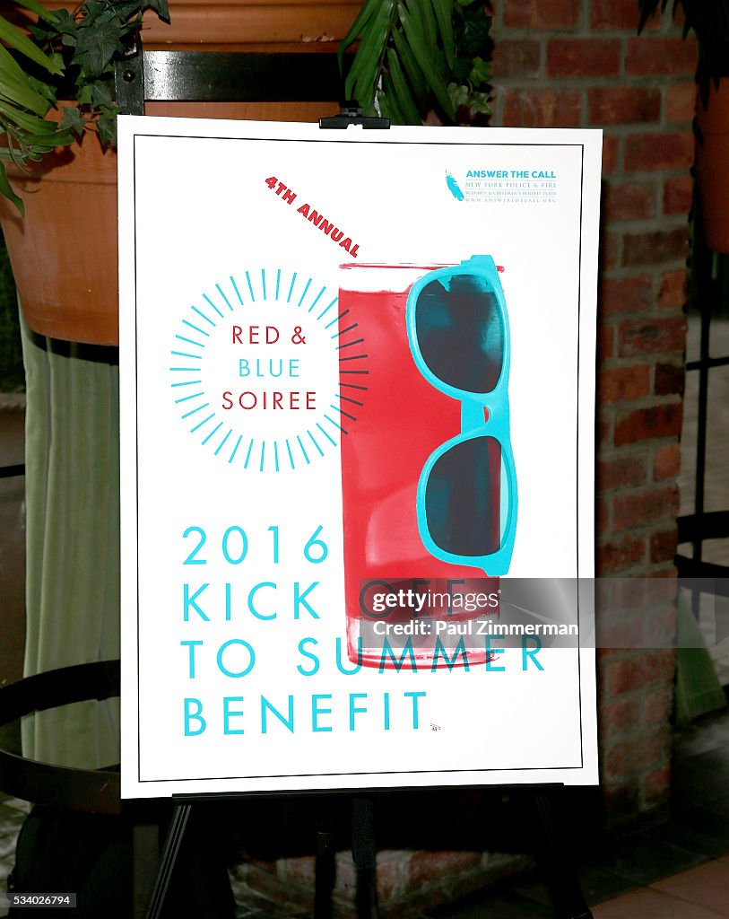 4th Annual Kick Off To Summer Benefit "The Red & Blue Soiree"