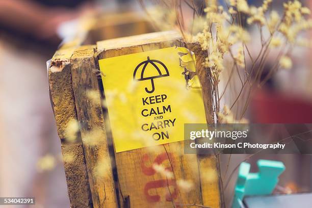 keep calm and carry on - keep calm and carry on stock pictures, royalty-free photos & images