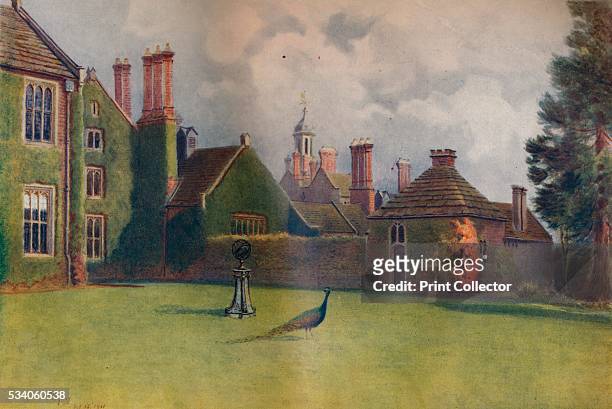 Baynards, from the South Terrace' , from 'A Pilgrimage In Surrey, Vol 2,' by James S Ogilvy , 1928. Baynards Park is a 2,000 acre privately owned...