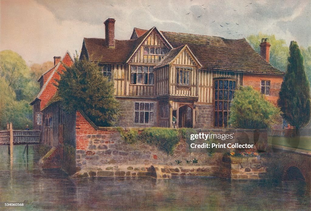 Crowhurst Ramps Crowhurst Place' , from 'A Pilgrimage In Surrey, Vol 2,' by James S ...
