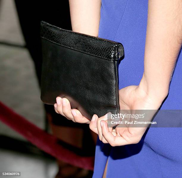 Answer the Call: Kick off to Summer Honorary Chair/model Emily DiDonato, purse detail, at the 4th annual New York Police and Fire Widows & Children's...