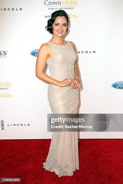 Actress Danica McKellar attends the 41st Annual Gracie Awards at Regent Beverly Wilshire Hotel on May 24, 2016 in Beverly Hills, California.