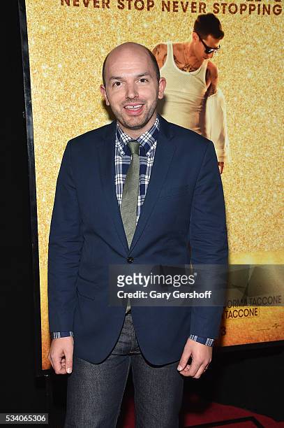Actor, comedian and writer Paul Scheer attends the "Popstar: Never Stop Never Stopping" New York premiere at AMC Loews Lincoln Square 13 theater on...