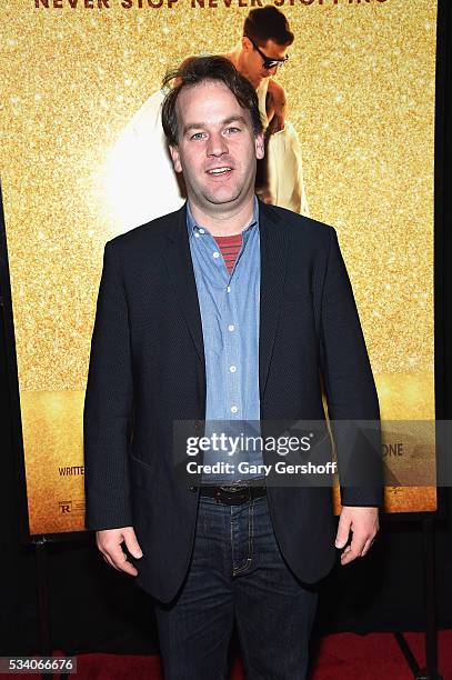 Actor, writer and comedian Mike Birbiglia attends the "Popstar: Never Stop Never Stopping" New York premiere at AMC Loews Lincoln Square 13 theater...