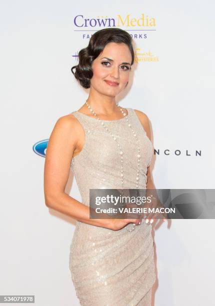 Actress Danica McKellar attends the 41st Annual Gracies Awards Gala in Beverly Hills, California, on May 24, 2016.