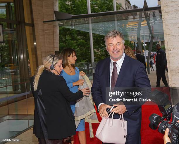 Board member Alec Baldwin attends the New York Philharmonic Spring Gala - A John Williams Celebration held at David Geffen Hall on May 24, 2016 in...