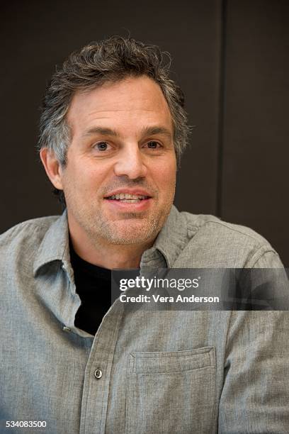 Mark Ruffalo at the "Now You See Me 2" press conference at the Mandarin Oriental Hotel on May 23, 2016 in New York City.