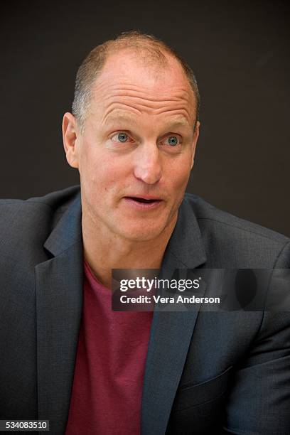 Woody Harrelson at the "Now You See Me 2" press conference at the Mandarin Oriental Hotel on May 23, 2016 in New York City.