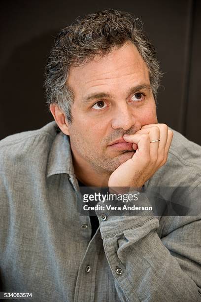 Mark Ruffalo at the "Now You See Me 2" press conference at the Mandarin Oriental Hotel on May 23, 2016 in New York City.