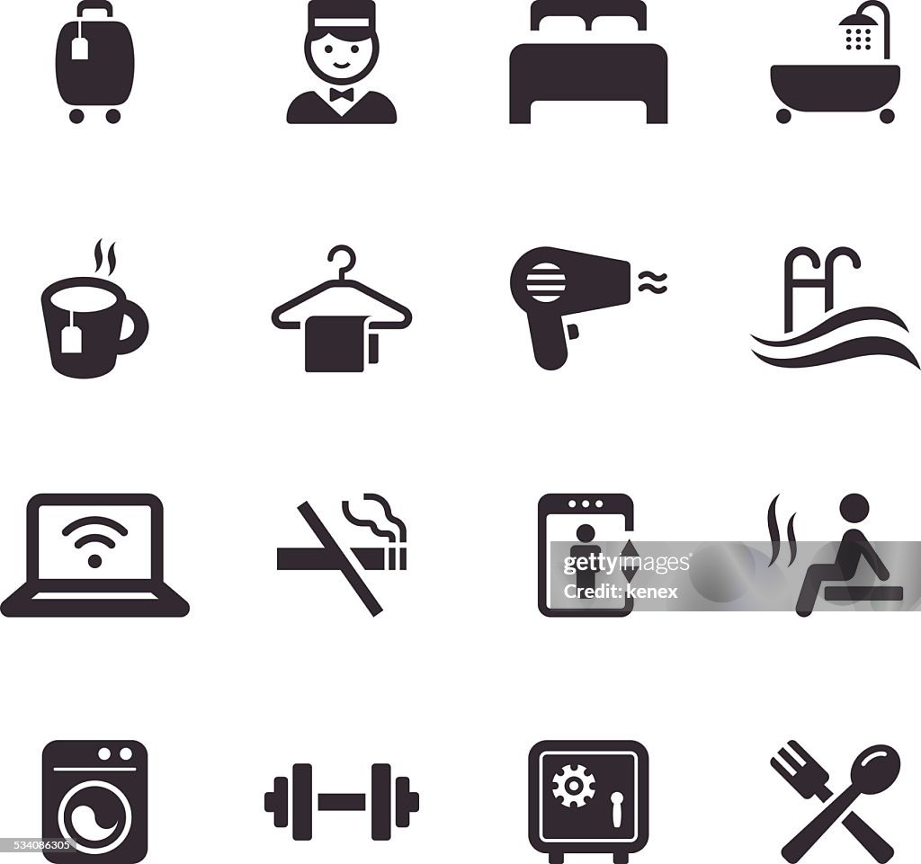 Mono Icons Set | Travel