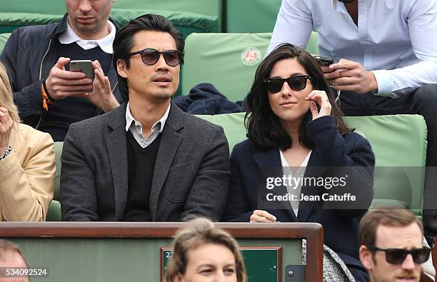 Frederic Chau attends day 3 of the 2016 French Open held at Roland-Garros stadium on May 24, 2016 in Paris, France.