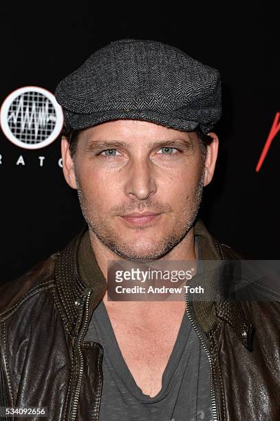 Actor Peter Facinelli attends a screening of Oscilloscope's "ma ma" hosted by The Cinema Society and Chopard at Landmark Sunshine Cinema on May 24,...